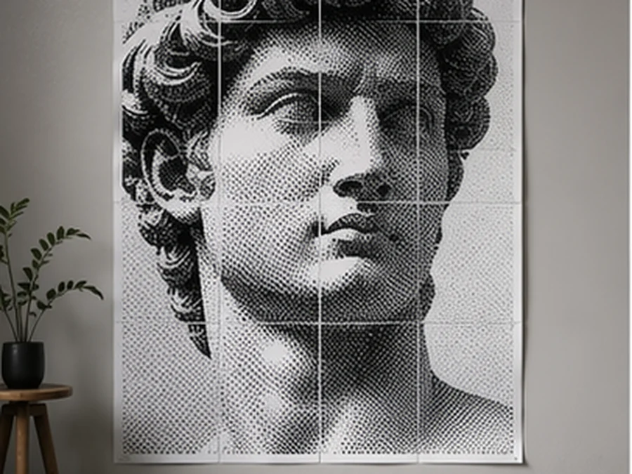 Halftone Classico B&N